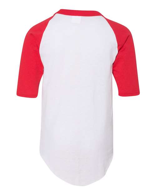 Youth Three-Quarter Sleeve Baseball Jersey
