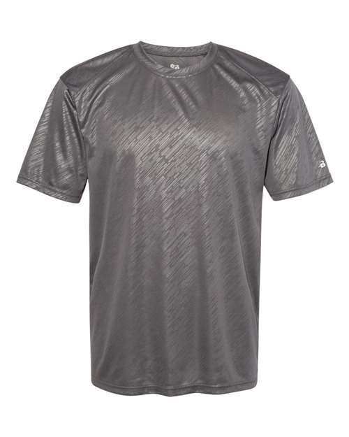 Badger Men's Line Embossed T-Shirt 4131