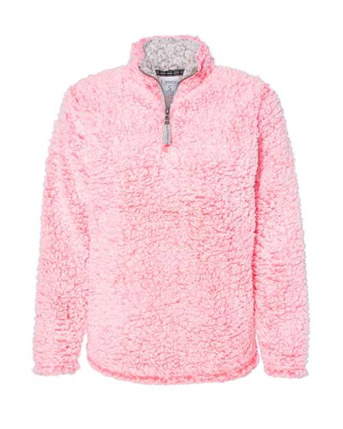 Women?s Epic Sherpa Quarter-Zip Pullover-J&#46; America
