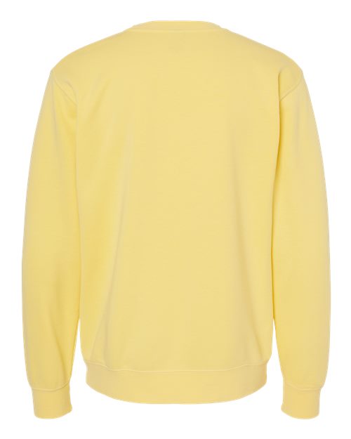 Unisex Midweight Pigment-Dyed Crewneck Sweatshirt – Back