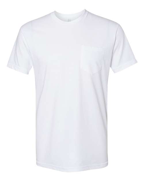 Cotton Pocket T-Shirt-Next Level