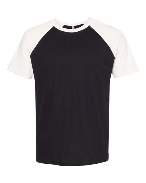 Cotton Raglan T-Shirt-Next Level