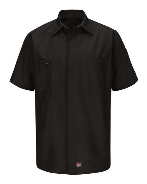 Red Kap SY20 - Men's Short Sleeve Automotive Crew Shirt