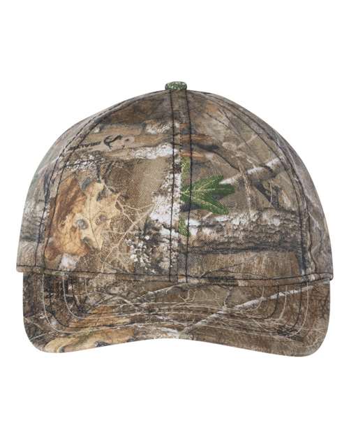 Camo Cap with American Flag Undervisor-