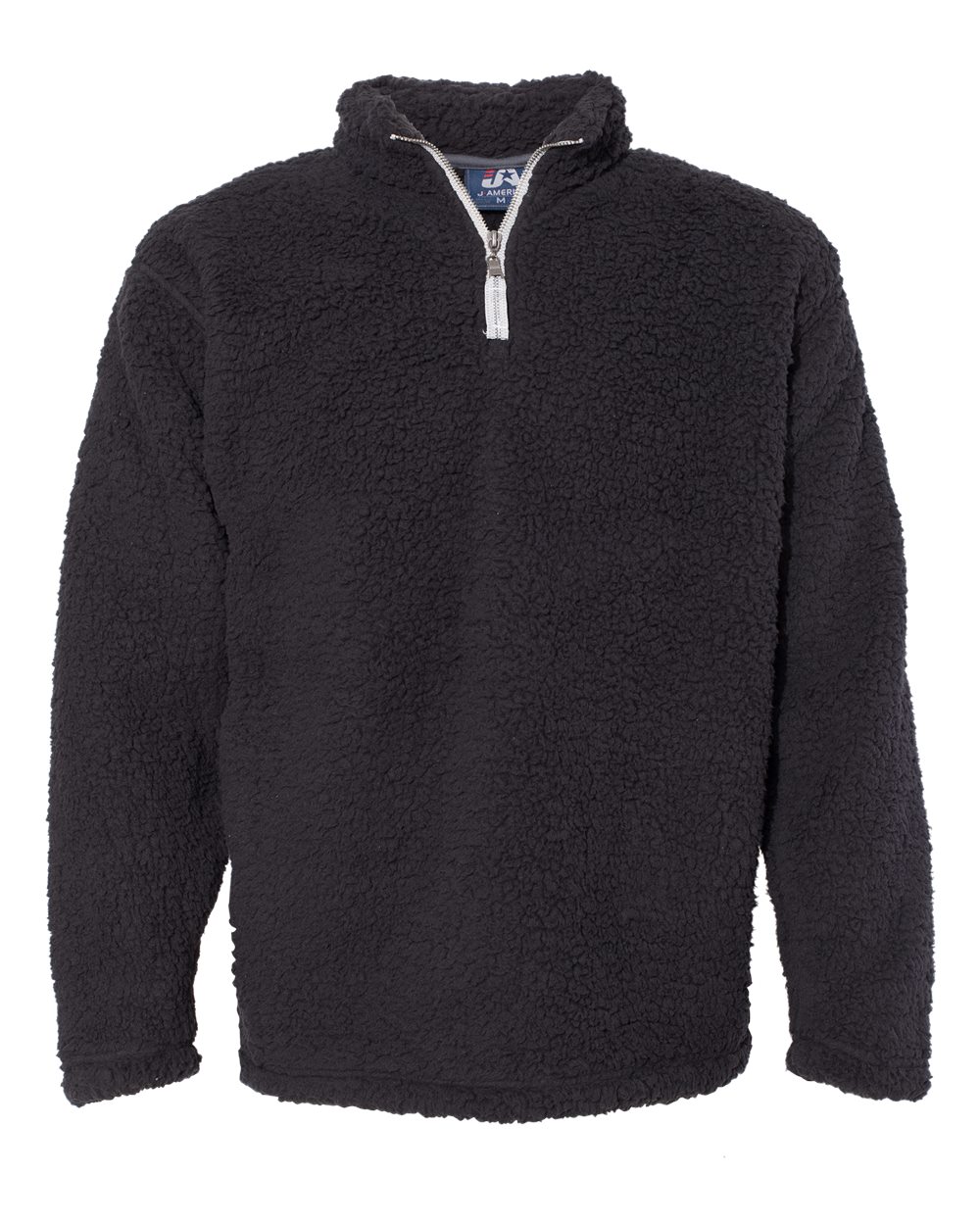 J. America 8454 - Men's Sherpa Quarter-Zip Pullover