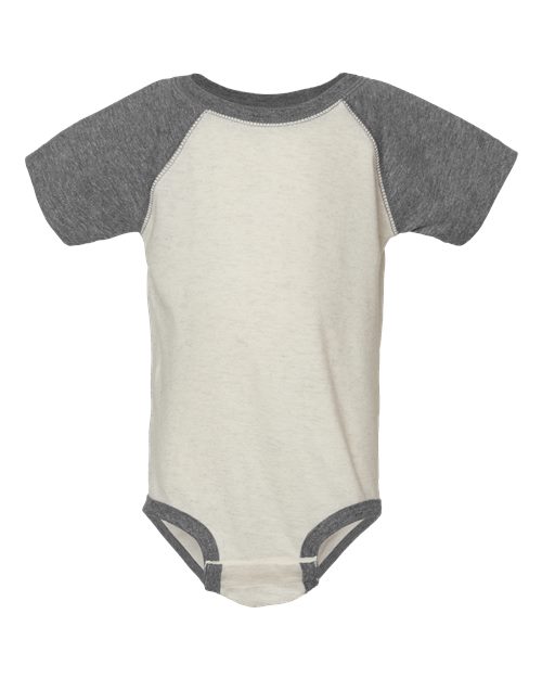Rabbit Skins Infant Baseball Fine Jersey Bodysuit 4430
