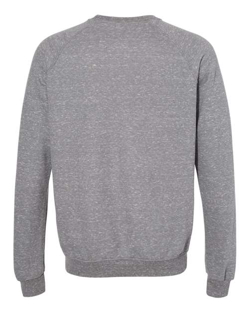 Unisex Snow Heather French Terry Crewneck Sweatshirt