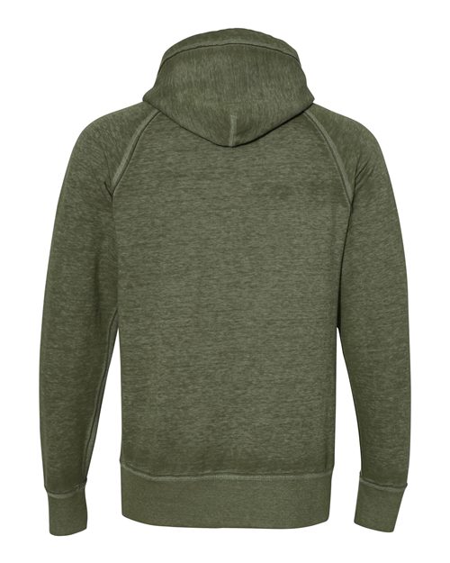 Men's Vintage Zen Fleece Hooded Sweatshirt – Back