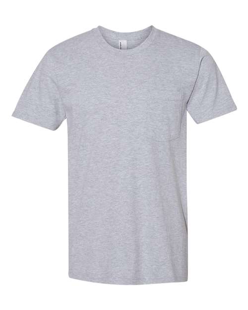 Fine Jersey Pocket Tee-American Apparel