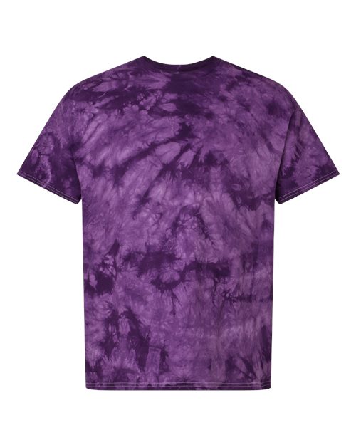 mens tshirts Purple Crystal Tie-Dye Tee