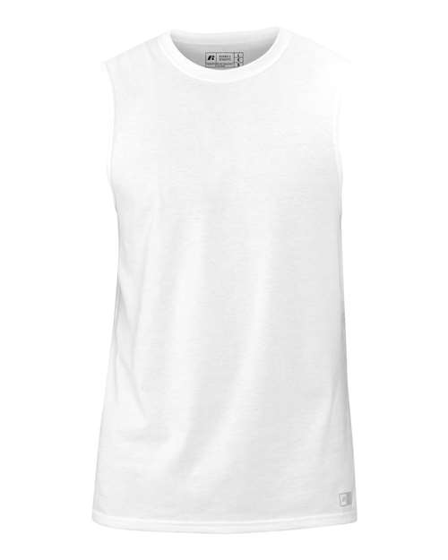 Buy Essential Jersey Sleeveless Muscle T Shirt - Russell Athletic ...