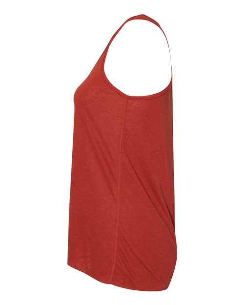 Women's Flowy Racerback Tank – Detail