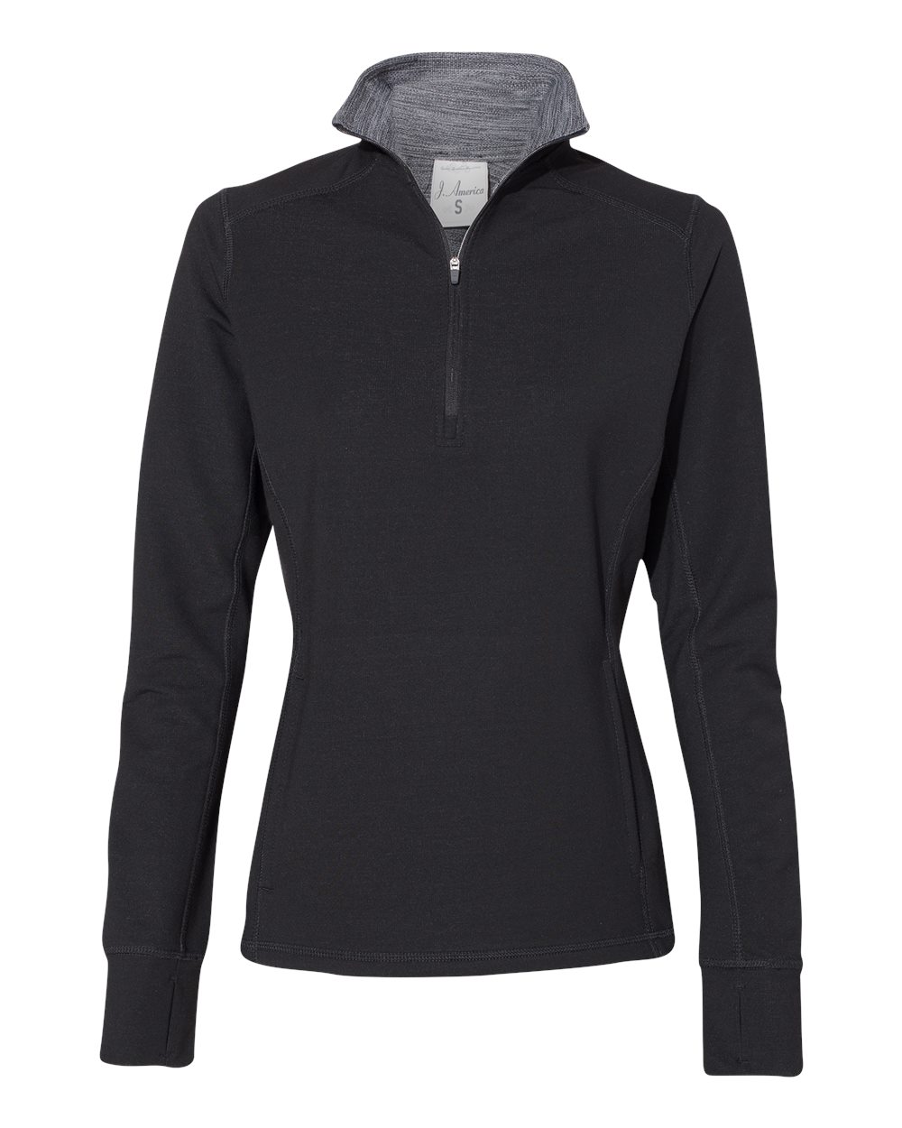 J. America 8433 - Women's Omega Stretch Quarter-Zip Pullover