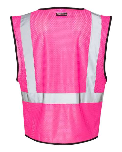 Unisex EV Series® Enhanced Visibility Non-ANSI Vest – Back