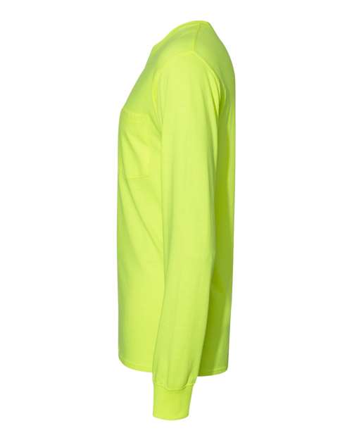 Unisex Workwear Long Sleeve Pocket T-Shirt