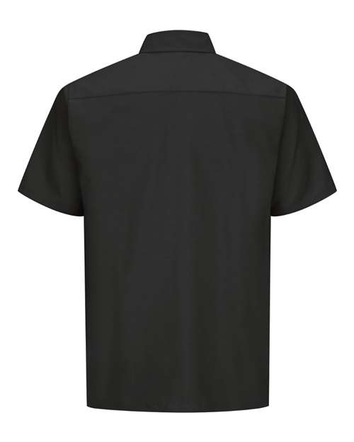 Men's Tall Ripstop Short Sleeve Work Shirt – Back