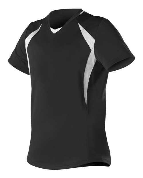 Girls' Short Sleeve Fastpitch Jersey – Side