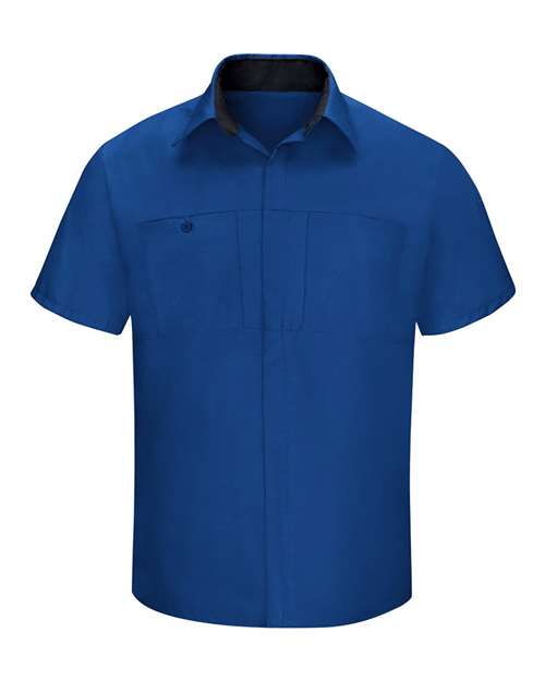 Men's Performance Plus Short Sleeve Shirt with Oilblok Technology