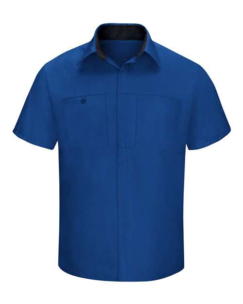 Men's Tall Performance Plus Short Sleeve Shirt with Oilblok Technology