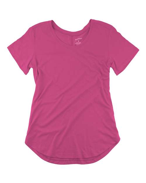 Boxercraft Women’s At Ease Scoop Neck T-Shirt T61