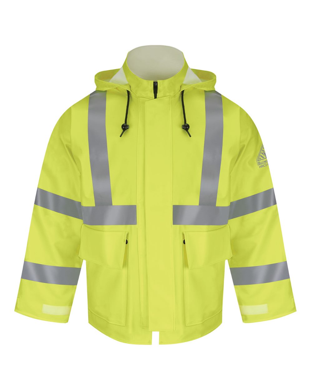 Hi-Visibility Flame-Resistant Rain Jacket-