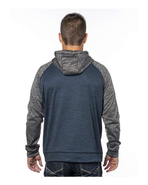Men's Performance Raglan Full-Zip Sweatshirt
