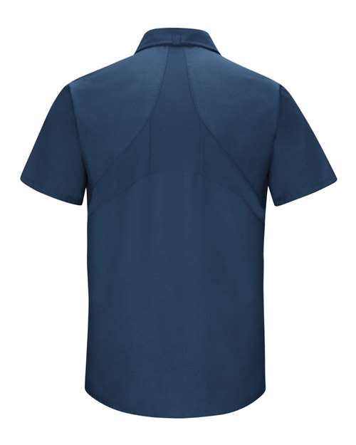 Men's Tall Mimix™ Short Sleeve Work Shirt – Back