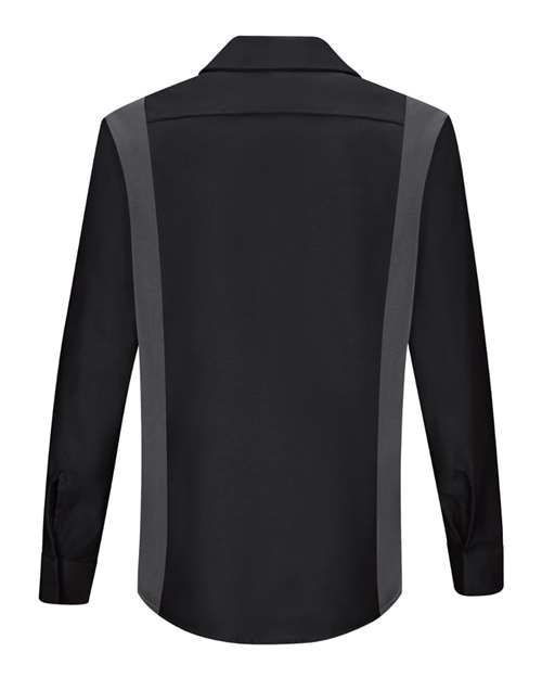 Women's Performance Plus Long Sleeve Shop Shirt with Oilblok Technology