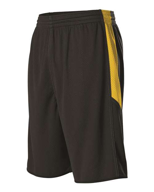 Men's Single Ply Reversible Basketball Shorts
