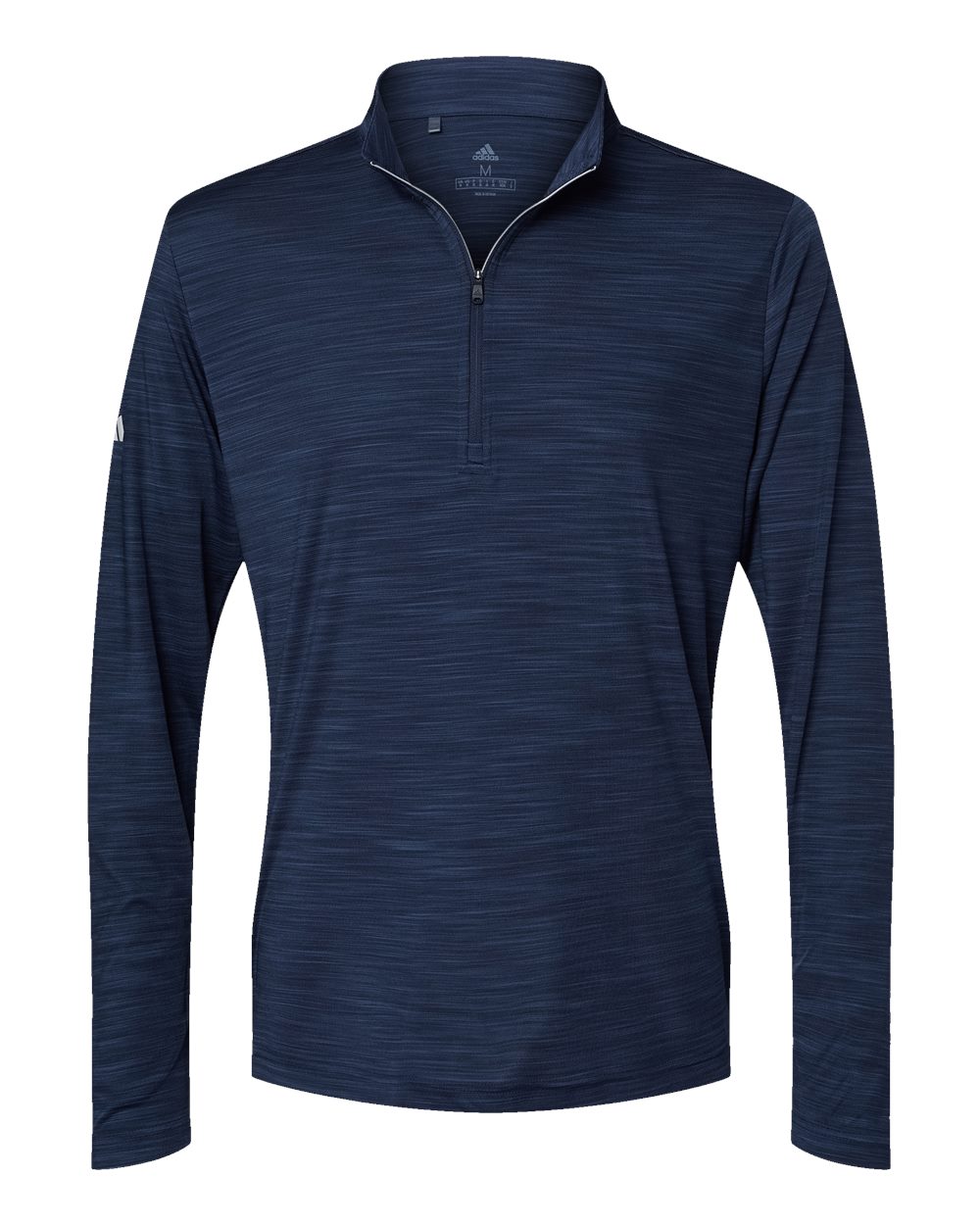 Adidas A475 - Men's Lightweight Mélange Quarter-Zip Pullover