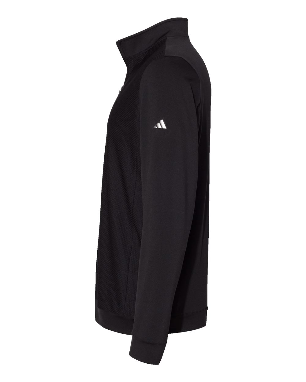 Adidas A295 - Men's Textured Quarter-Zip Pullover