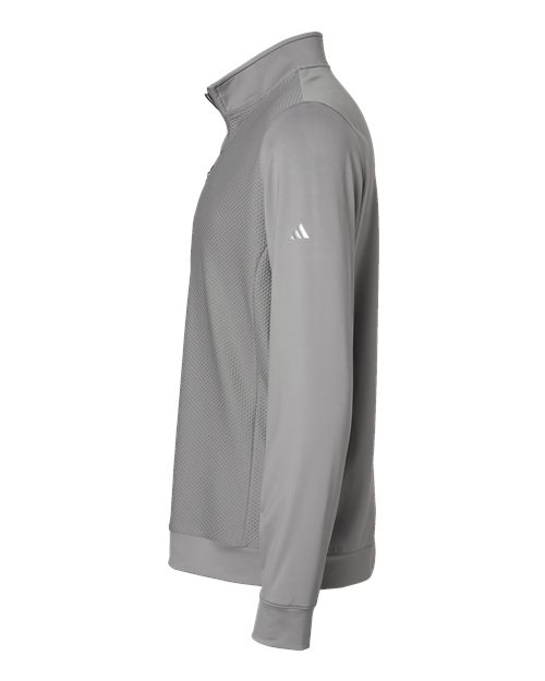 Men's Textured Quarter-Zip Pullover