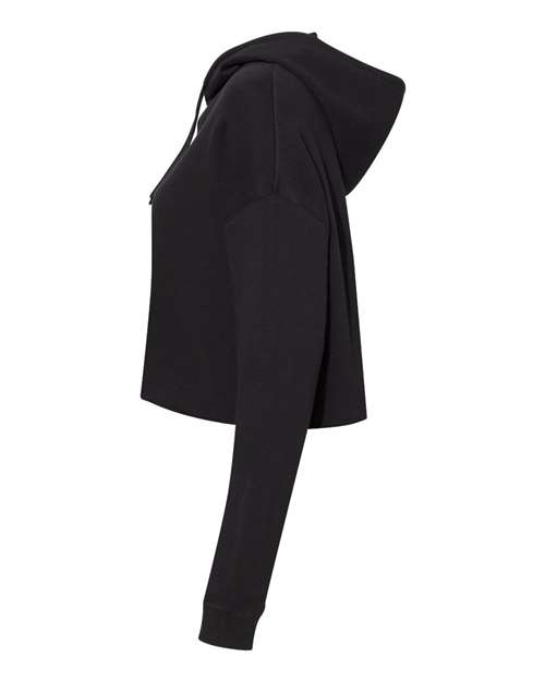 Women’s Lightweight Crop Hooded Sweatshirt – Detail
