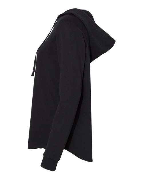 Women’s Lightweight California Wave Wash Hooded Sweatshirt – Detail