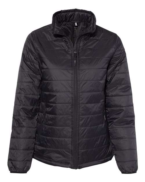 Women&#39;s Puffer Jacket-Independent Trading Co&#46;