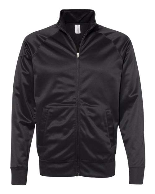 Men's Lightweight Poly-Tech Full-Zip Track Jacket