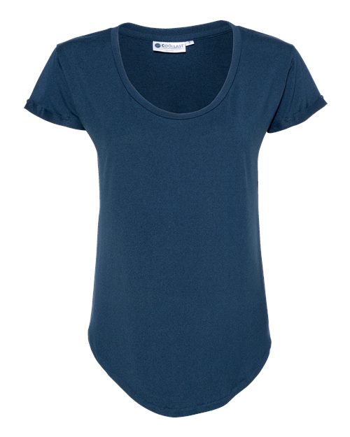 Women?s CoolLast? Heathered Lux Dolman Sleeve T-Shirt-Weatherproof