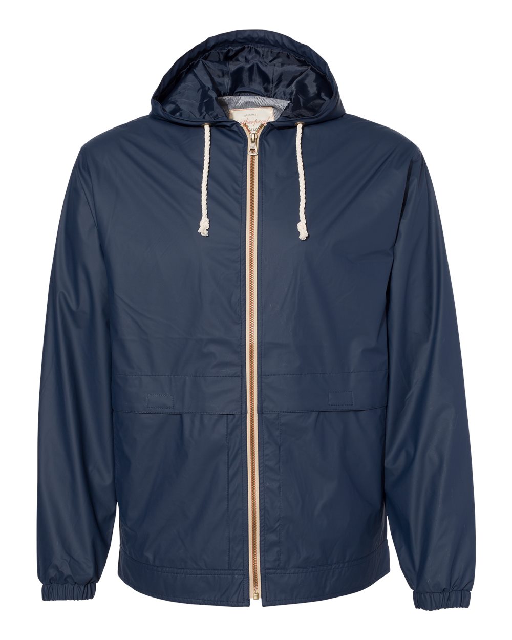 π₯ Weatherproof Brand Men Vintage Hooded Rain Jacket Zip Up To 3XL 193910 - Picture 12 of 13