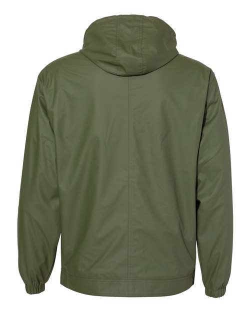 Unisex Vintage Hooded Rain Jacket
