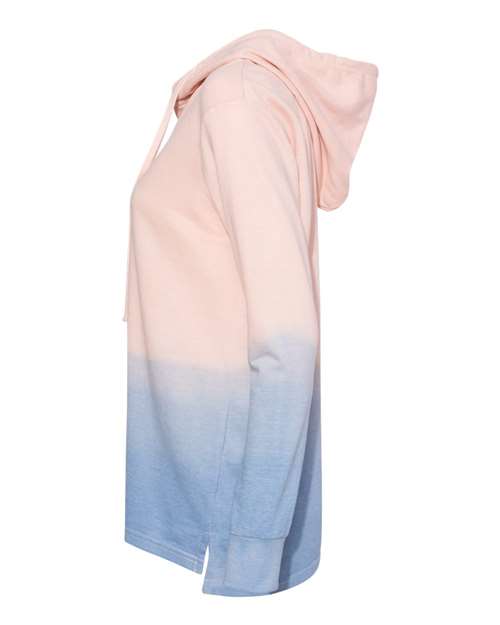 Women's French Terry Ombré Hooded Sweatshirt – Detail