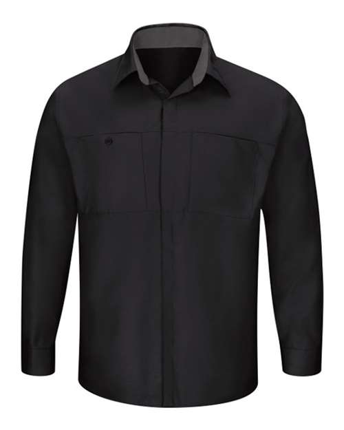 Men's Tall Performance Plus Long Sleeve Shirt with OilBlok Technology