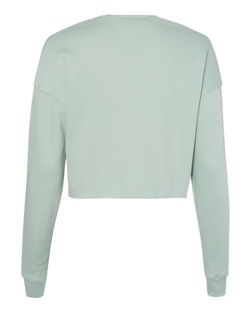 Women's Crop Fleece Crewneck Sweatshirt