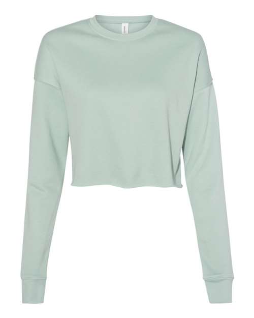 Women's Crop Fleece Crewneck Sweatshirt