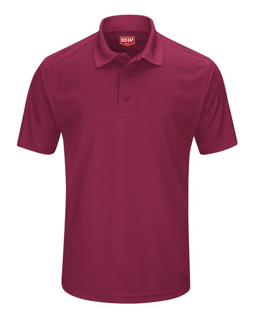 Red Kap Men's Short Sleeve Performance Knit Pocketless Core Polo SK96