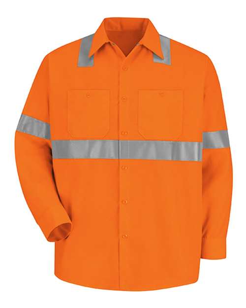 Men's Tall High Visibility Work Shirt