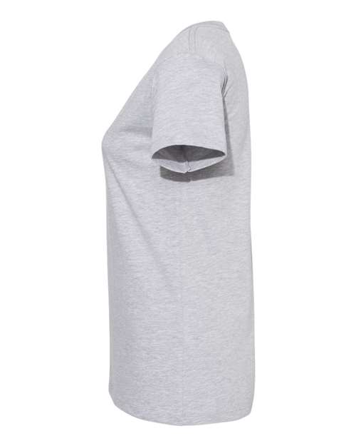 Women’s Cotton V-Neck T-Shirt – Detail