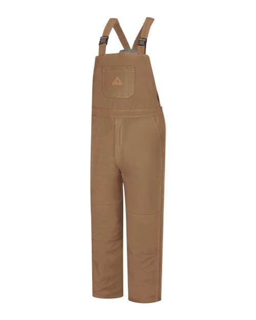 Brown Duck Deluxe Insulated Bib Overall - EXCEL FR® ComforTouch-Bulwark