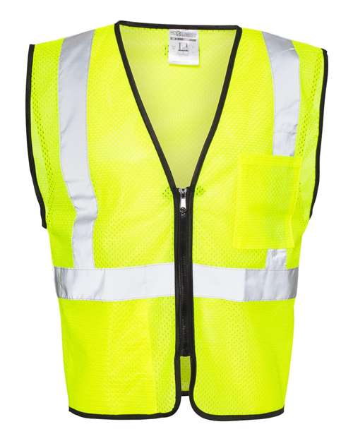 Buy Double Pocket Zippered Economy Class 2 Vest - Kishigo Online at ...