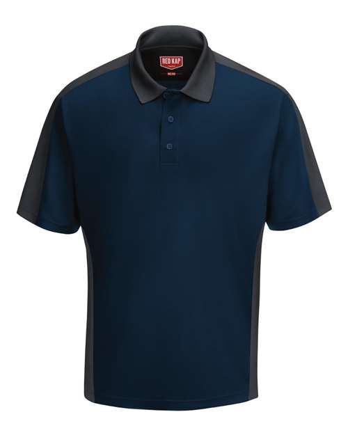Men's Performance Knit Two Tone Polo