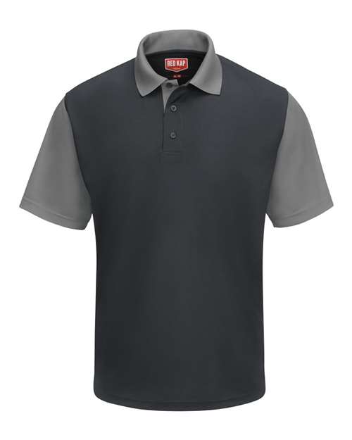 Men's Performance Knit Color-Block Polo